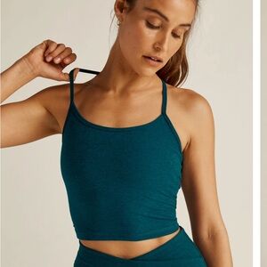 Spacedye Slim Racerback Cropped Tank